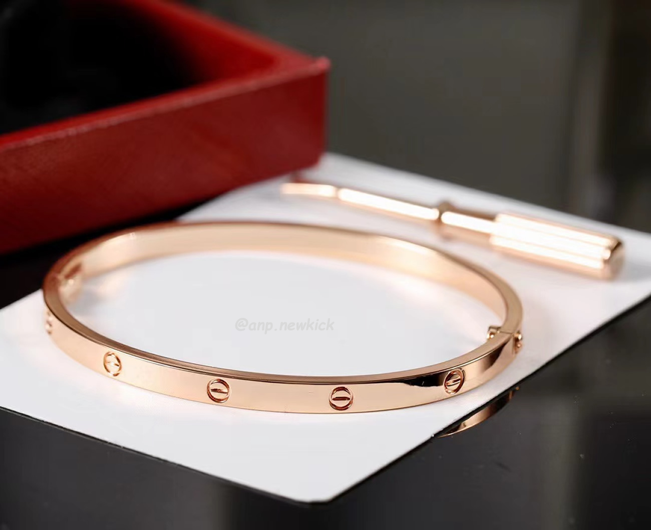 Cartier 18k Love Bracelets Gold Silver Rosegold (4) - newkick.cc